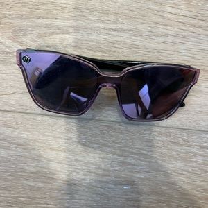 Purple blender sunglasses